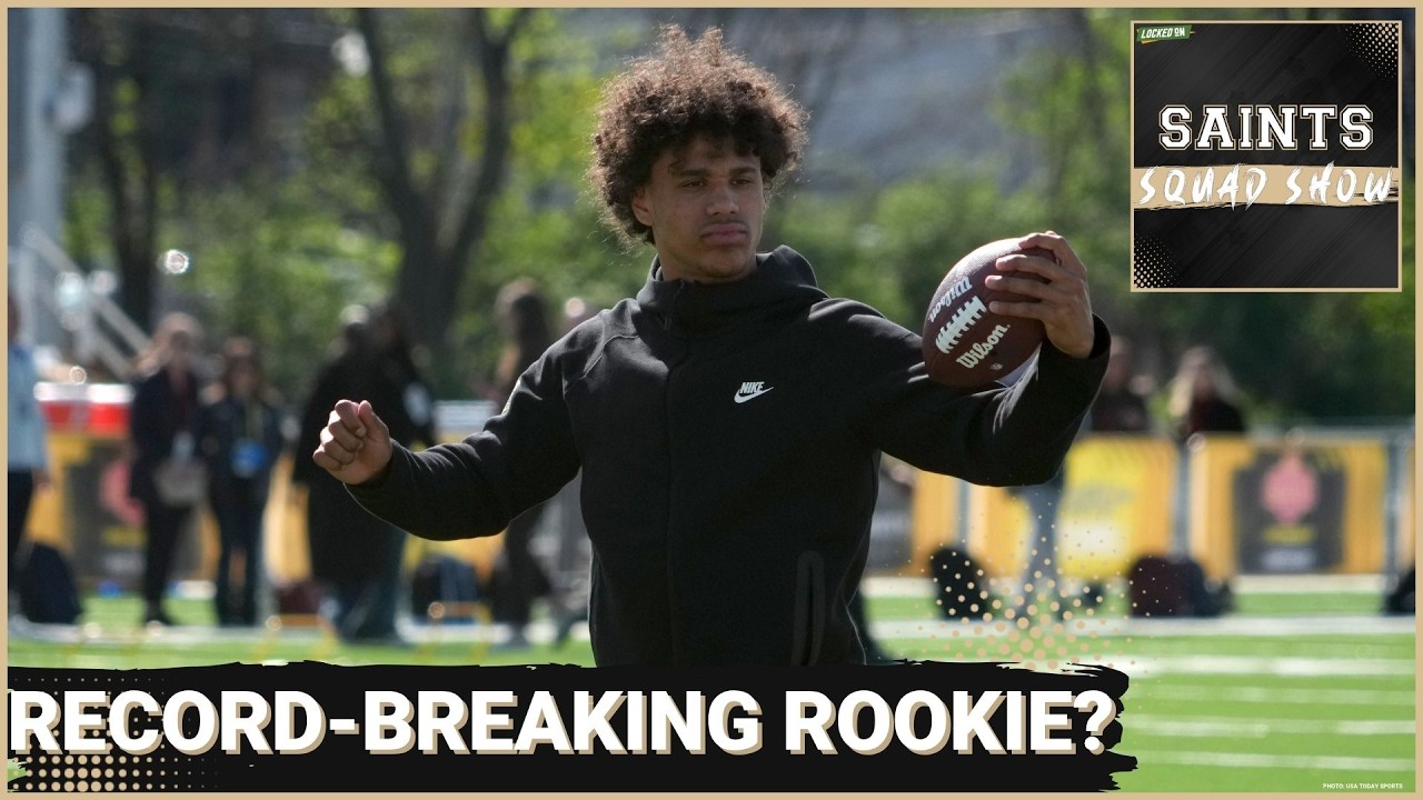 SAINTS SQUAD SHOW: New Orleans Saints Rookie WR Jordyn Tyson CAN BREAK Michael Thomas’ Rookie Record