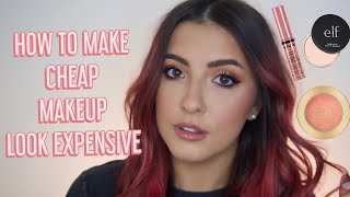 HOW TO MAKE CHEAP MAKEUP LOOK EXPENSIVE