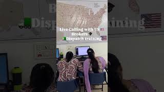 That’s how our candidates get their training live and practical US Dispatch training 🇺🇸