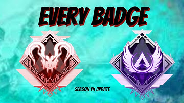 Every Apex Predator & Masters Badge (updated s15)