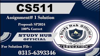 CS511 Assignment 1 Solution Spring 2024, CS511 Assignment 1 solution 2024, CS511 assig 1 solution