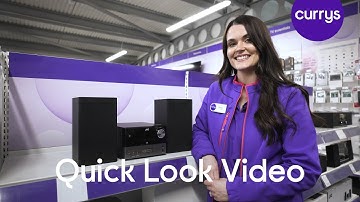 JVC UX-D327B Wireless Traditional Hi-Fi System - Black - Quick Look