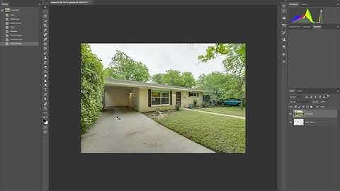 How to Remove Ghosting from Trees in HDR Editing - Real Estate Photo Editing