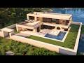 Minecraft: How To Build A Modern House Tutorial (#2)
