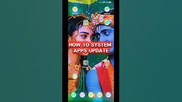 How to easily update the system apps in Xiaomi and Redmi Phones #shorts #hyperos #redmi #xiaomi