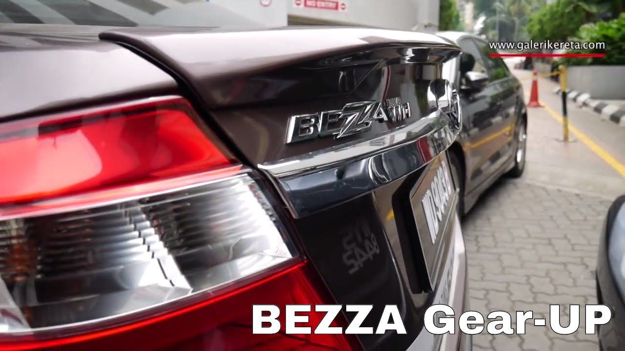 Perodua Bezza Gear UP Advance Edition Sugar Brown - YouTube