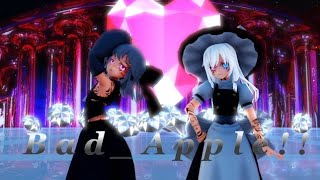 【MMD 東方】禍霊夢と禍魔理沙で[ Bad Apple!! ]