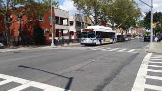 MTA New Flyer XN40 & New Flyer C40LF on the B8 Bus Route