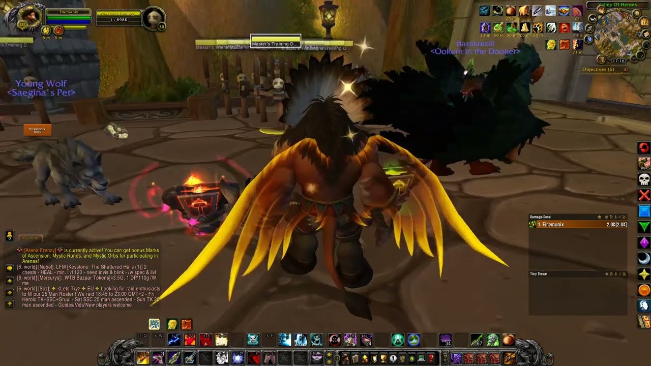 Ascension WoW, Arcane Shot m+ build - YouTube