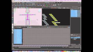 0013 Maya Pig Character — Cleaning Up the Rig locking and constraining