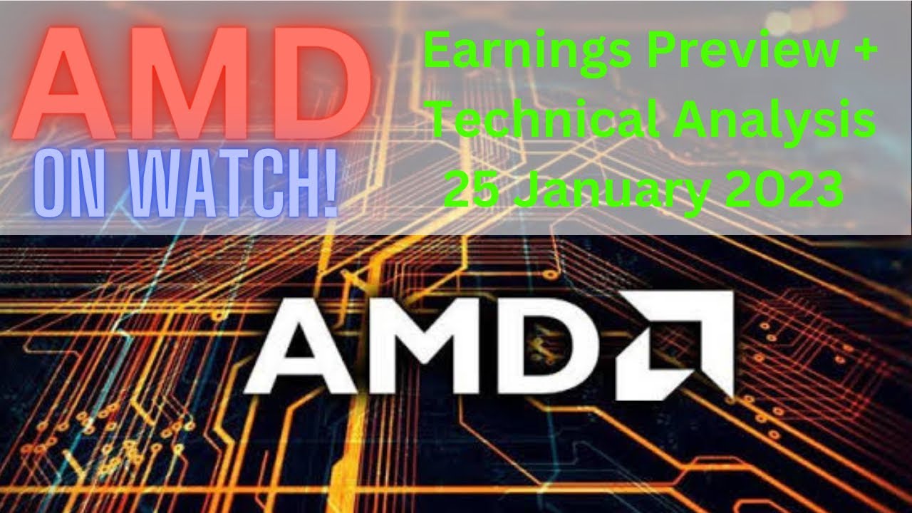 AMD stock: On Watch Pre-Earnings Update! - YouTube