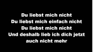 Du liebst mich nicht- Nightcore