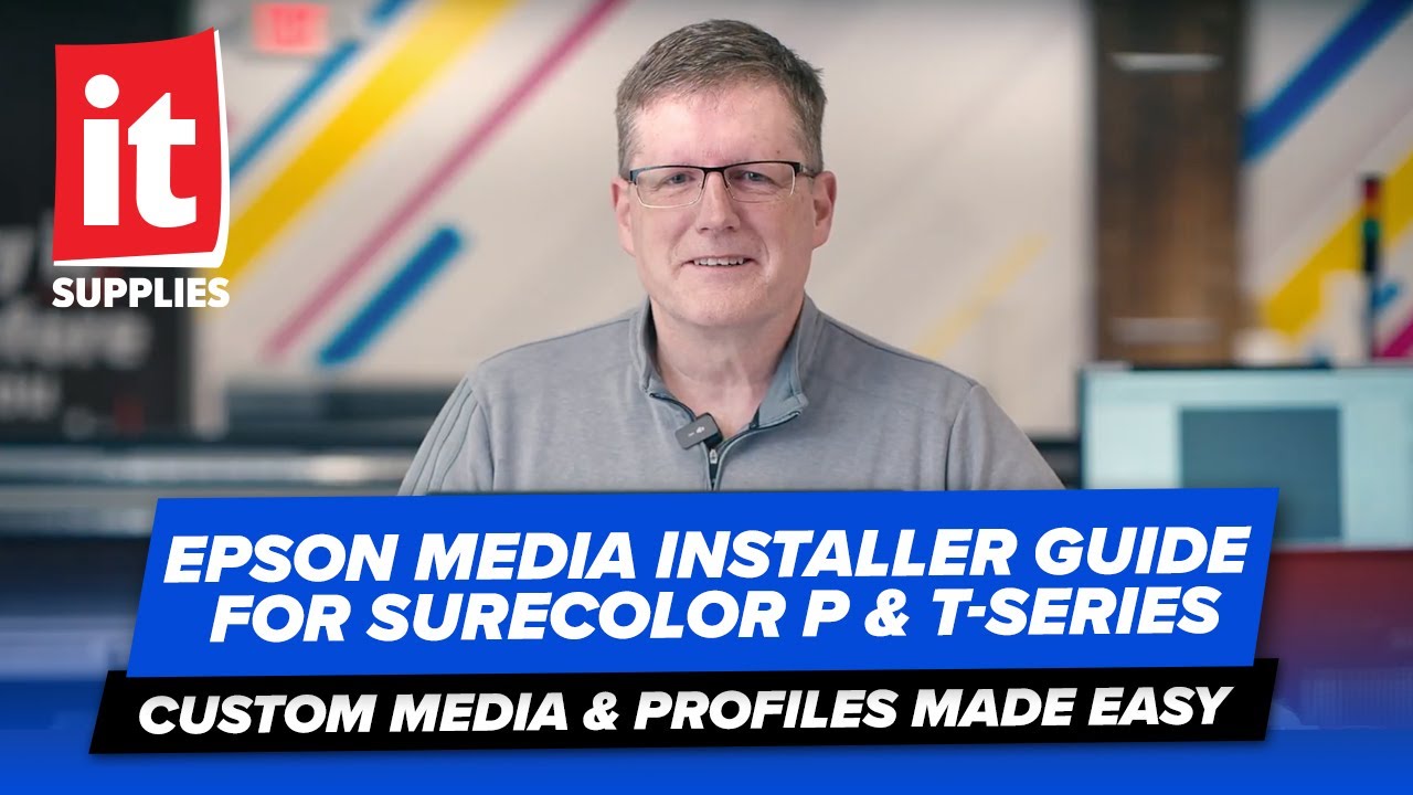 Epson Media Installer Guide for SureColor P & T-Series | Custom Media ...