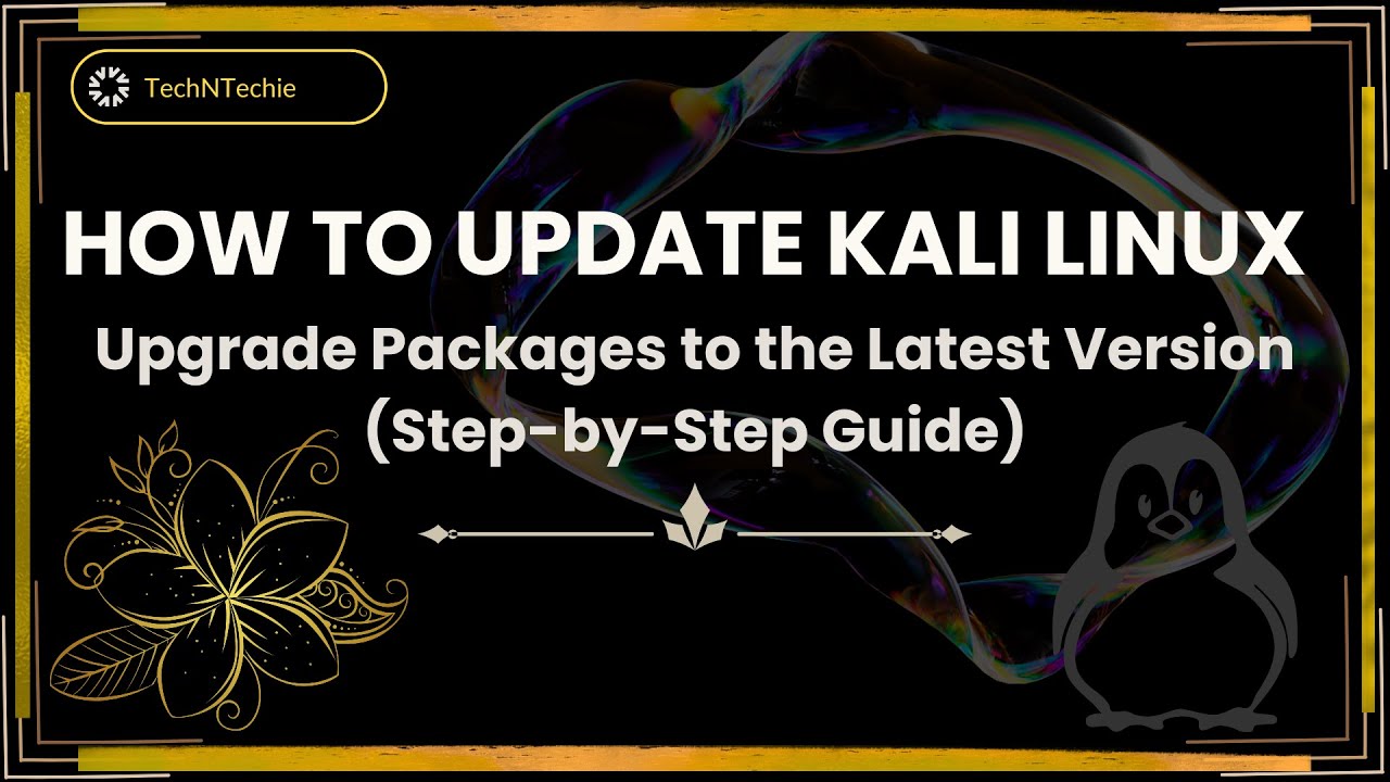 How to Update Kali Linux | Upgrade Packages to the Latest Version ...