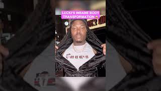 Lucki’s insane body transformation revealed 👀😭 #lucki #rap #underground #undergroundrap