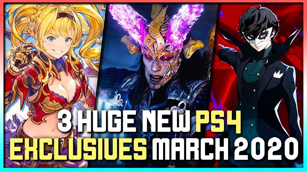 3 HUGE PS4 EXCLUSIVES COMING MARCH 2020 - AWESOME NEW GAMES!