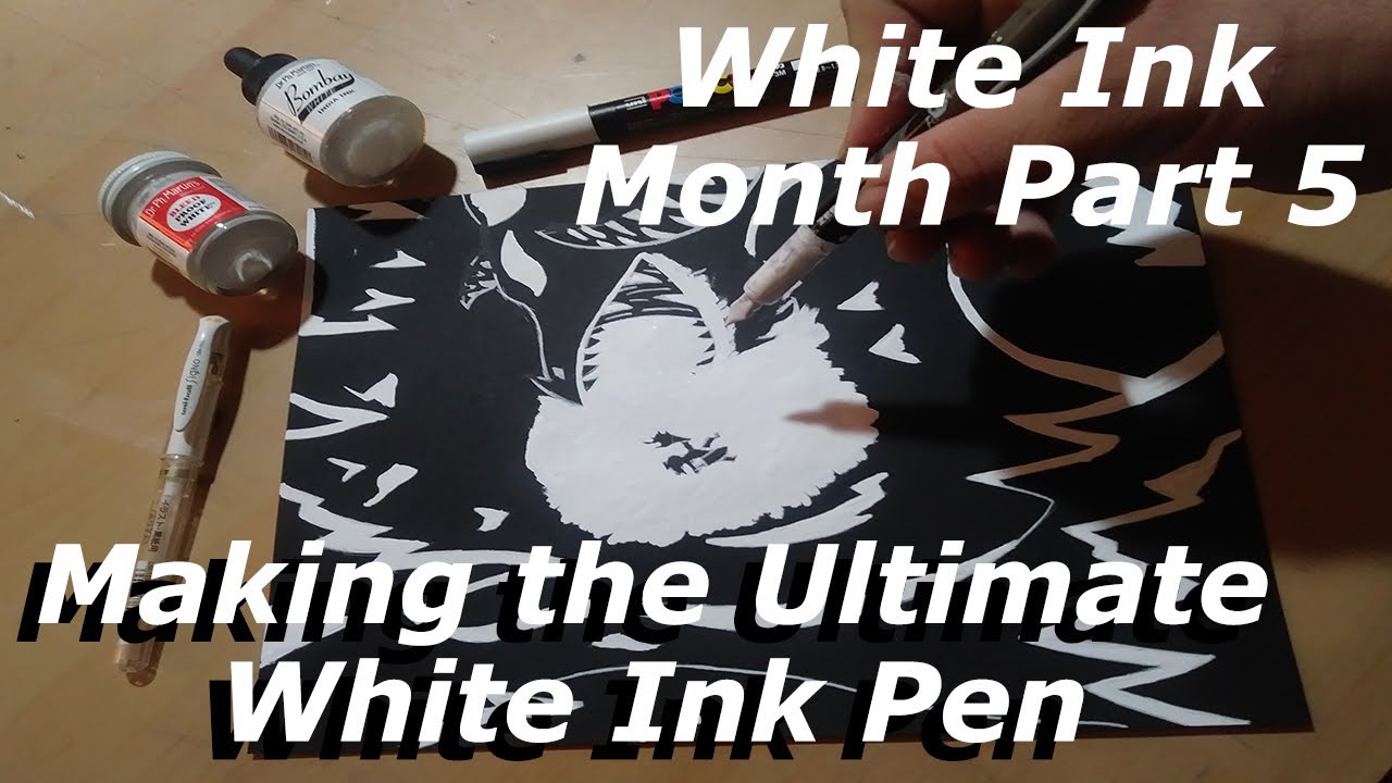 Making the Ultimate White Ink Pen YouTube