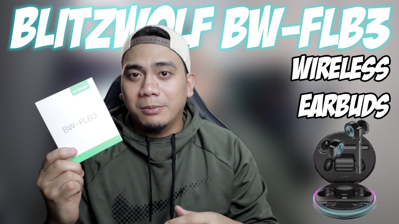 UNBOX | REVIEW: Blitzwolf - BW-FLB3 - Wireless Earphones