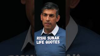 Rishi Sunak Life Quotes #shorts