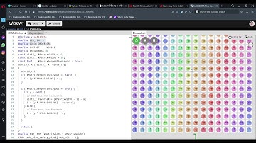 FastLED  XYMatrix Code for Arduino with Simulation   Opera 2021 01 29 07 32 19