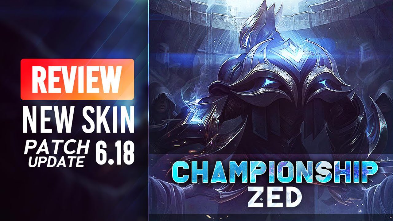 { Review Skin } Championship Zed เปิดตัวอาวุธลับ Riot ! YouTube