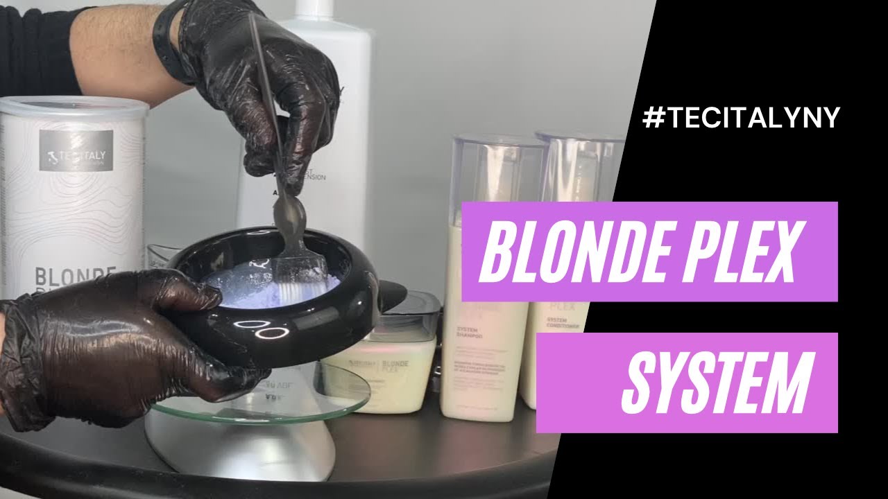 How To Use Blonde Plex System From Tec Italy Youtube 