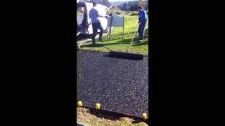 Path - Recycled Rubber Installation