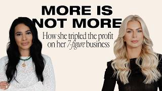 She Cut Her $1M Business In Half — And Tripled Her Profit (Here’s how)