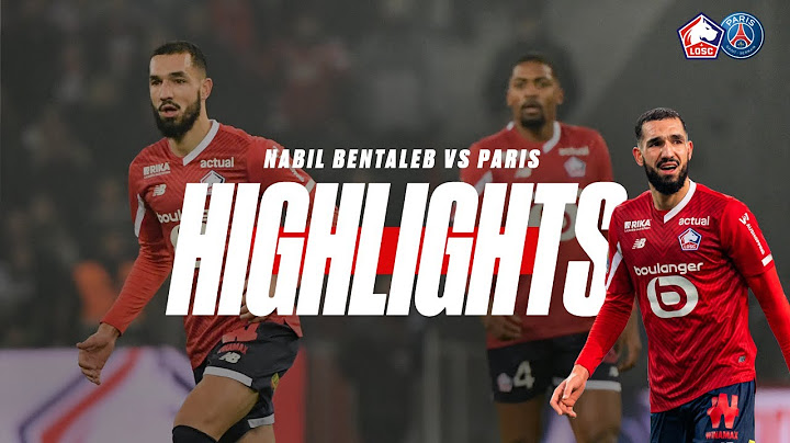 La performance XXL de Nabil Bentaleb contre le PSG 💪🔥
