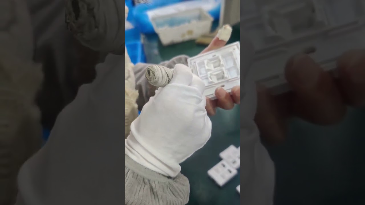 Factory video on panels 