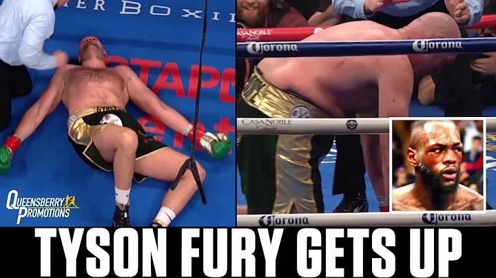 The SHOCKING moment Tyson Fury RISES FROM THE CANV...