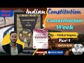 L-1:Prelims Special || Constitution for #upsc #cgpsc #Railway #ssc #rrb #vyapam by Vishal Gupta Sir
