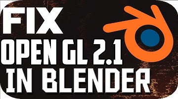 Opengl 2.1 support easily..how to blender work..blender problem solve easily..make of joke make..
