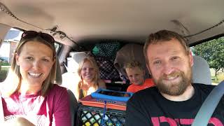 EP1.Toyota Sienna with loft bed. Sleeps 4 on 15 day road trip to Yellowstone, Tetons, and Badlands.