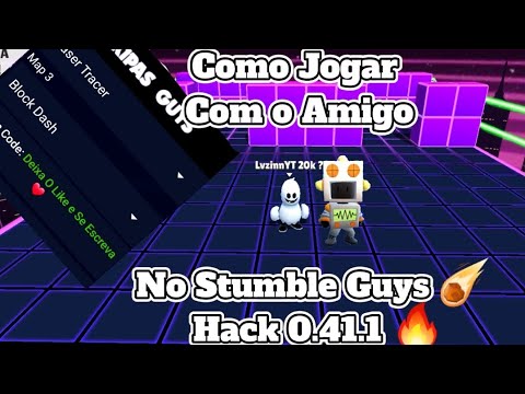 ✓ COMO JOGAR BLOCK DASH INFINITO NO CELULAR - STUMBLE GUYS 