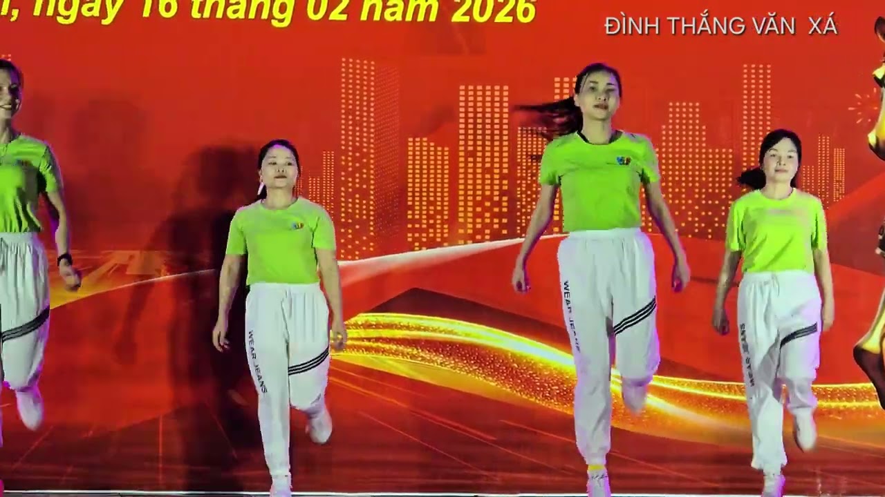 Nhảy shuffle dance ĐÓN XUÂN, TDP ĐÔNG 💃🕺 #Xuân #TDPĐÔNG