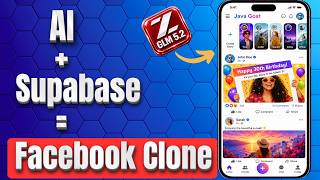 How I Built a Facebook Clone using GLM 5.2 ON MOBILE screenshot 1