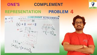 One's complement representation problem 4
