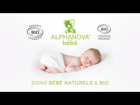 Organic baby cares - Alphanova bébé - video from ALPHANOVA Sante