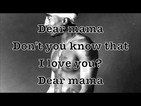 lyrics to dear mama by tupac