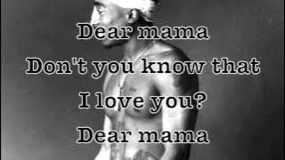 Tupac - Dear Mama Remix Ft. Anthony Hamilton