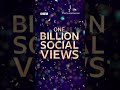 Thanks to YOU, our social content from this series has had over ONE BILLION views! 🎉