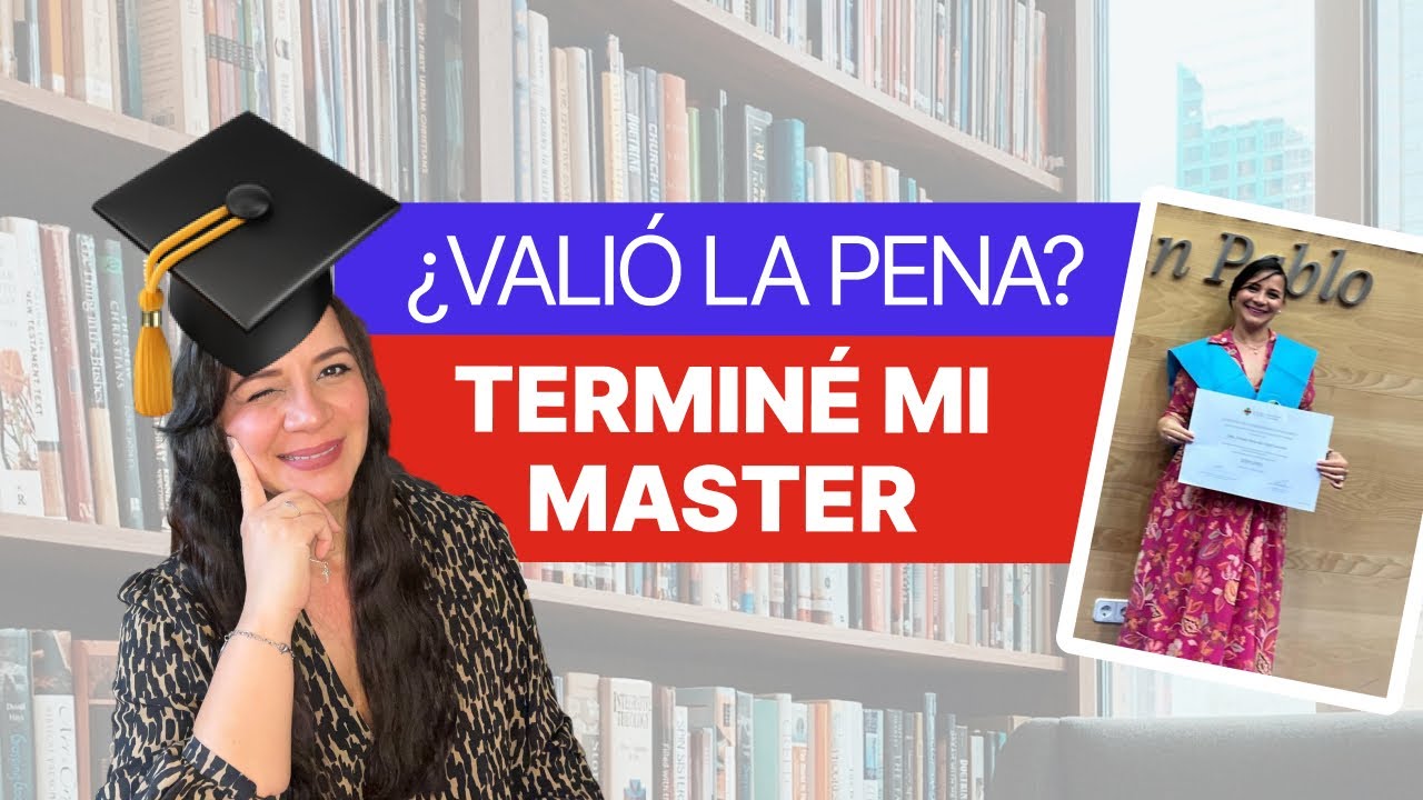 ¡La Realidad de ESTUDIAR un MASTER en España! 😨📚