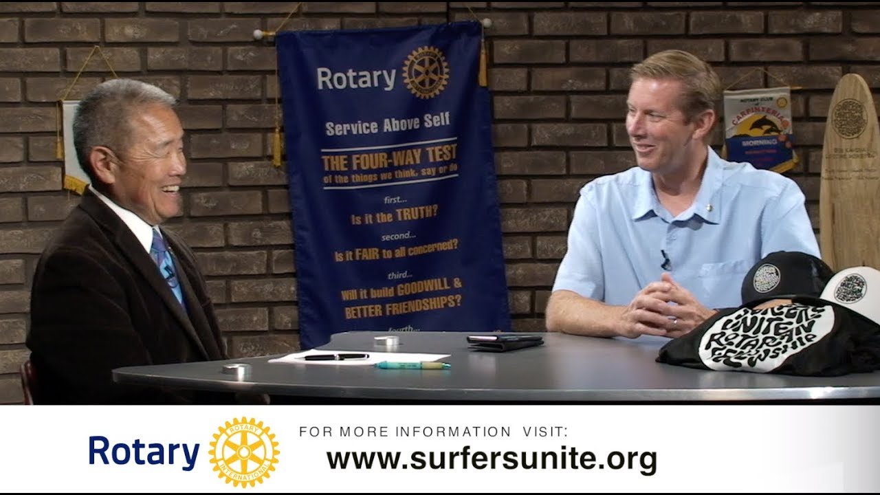 Surfers Unite Rotarian Fellowship on WeARERotary.TV (Rotary S3E22 100)