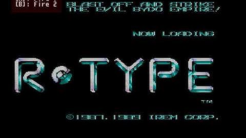 MISTER FPGA - X68000 - RTYPE