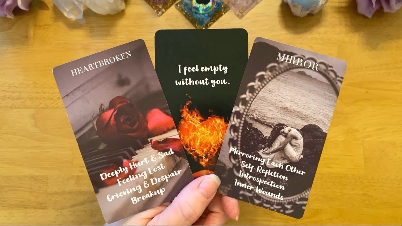 IF YOU ONLY KNEW HOW HEARTBROKEN I AM! 😢 CHANNELED MESSAGE FROM YOUR PERSON ❤️ (LOVE TAROT READING)