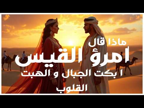امرؤ القيس لمن طلل بين الجدية والجبل قصيدة أبكت الصحراء وأدهشت العقول