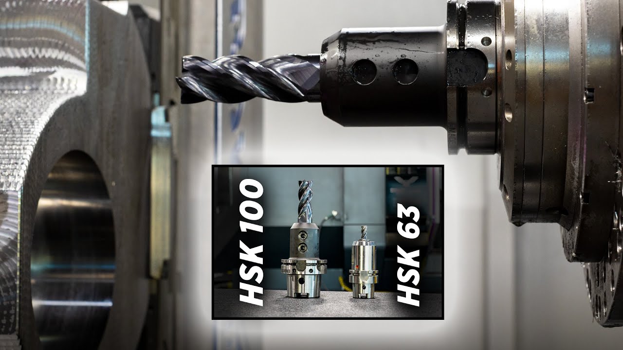 GIANT Kennametal HARVI 1TE End Mill Takes TITANIC Cuts on 100 HP CNC Machine