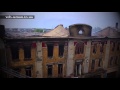Аерозйомка: Згорів найстаріший уманський готель "Лондон"