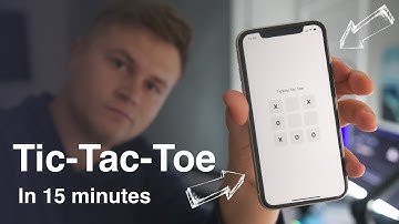 How to Program Tic-Tac-Toe in 15 minutes. (SwiftUI | Xcode)